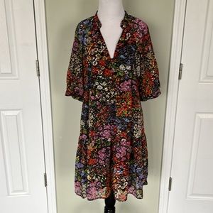 MAEVE BY ANTHROPOGOLIE BABYDOLL DRESS